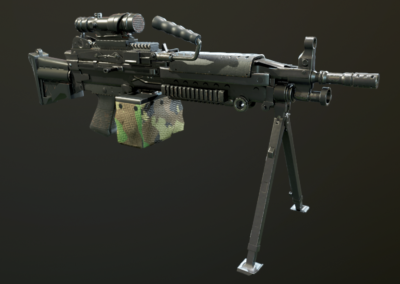 M249 PIP Machine Gun