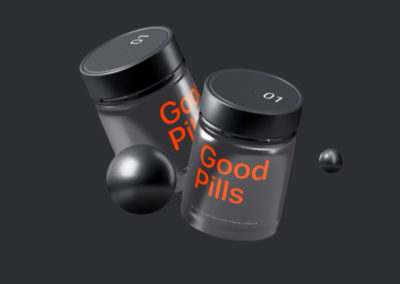 Designer Pill Bottles